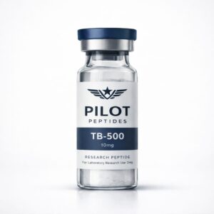 Pilot Peptides TB-500 research peptide vial