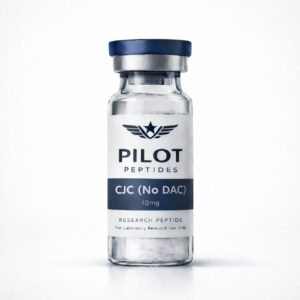 Pilot Peptides CJC research peptide vial Pilot Peptides CJC research peptide vial